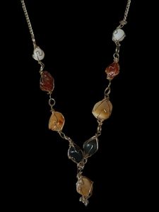 Necklace With Bracelet And Pairs Of Earrings