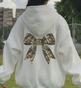 Bow Back Hoodie From Savana