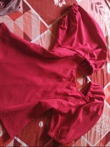 Branded Baloon Sleeves Top 32-38 Can Wear It Easily