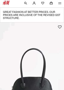 Sleek Black Mini Crescent Shoulder Bag