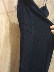 Striped Black Leggings