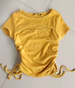 Neck Cutout Top