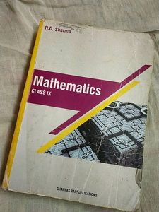 RD Sharma 9th Class Maths Book With Solution