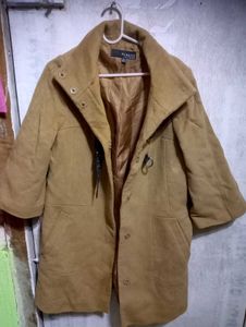Plastic Island Brown Coat - Size M