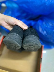 Sparx Black Sports Shoes – Good Condition | Fabric