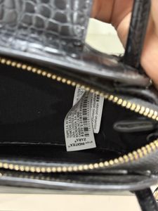 Zara Croc Embossed Bag