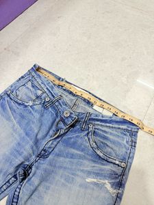 Buckaroo Selvedge Straight Fit Ripped Denim