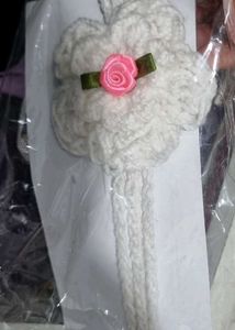 Crochet Flower Hair Accessory