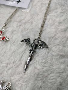 Y2K Dragon Pendent