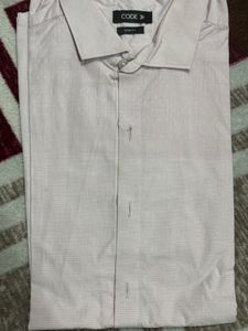 CODE Men's Slim Fit Shirt