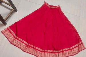 Red Lehenga Choli Set (I MADE IT😋)