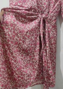 Sale! MANGO floral Wrap Dress