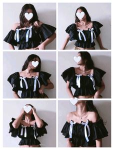 Off Shoulder Cotteque Top
