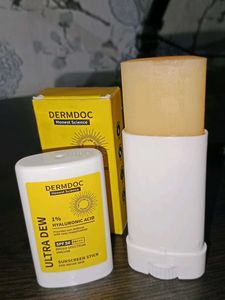Dermdoc Sunscreen With 1%hyaluronic Acid Ultra Dew