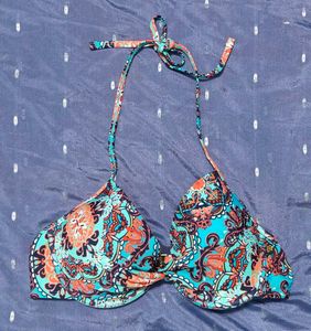 La Vien Rose Bikini Top