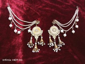Golden Jhumka Earrings