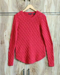 Coral Knit Sweater size-36