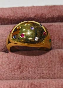 Luna Cubic ZirconiaBubble Wrap Ring