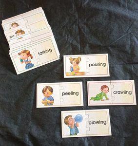 Action Words - Puzzle Game for Kids