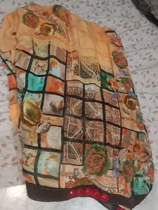 Elegant Printed Saree newly