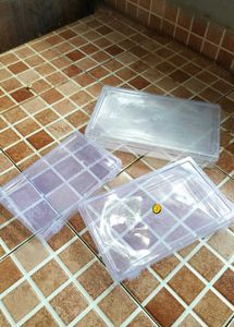 Set Of 3 Plastic Organiser