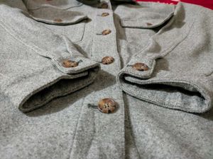 ZARA Women’s Wool-Blend Shacket/Jacket