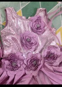 Sparkly Flower Girl Dress