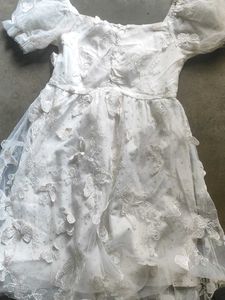White Princess Short Dress