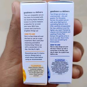 PLUM 2% HYALURONIC &amp; 2% SALICYLIC ACID FACE SERUM