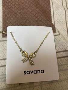 Savana Bow Necklace