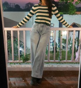 Striped Knit Sweater