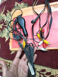 📢 Assorted Cables & Car Charger for Sale! 🚗📺