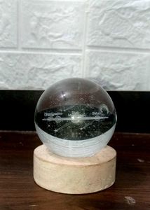 Solar System Crystal Ball Night Light