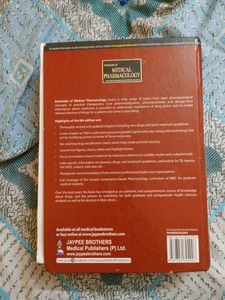 Medical Pharmacology KD Tripathi - 8th Edition