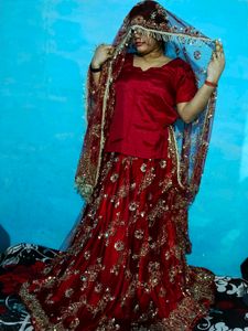 Women stylish bridal lehenga