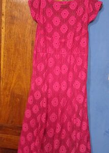 Crochet Pink Co Ord Set