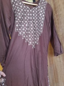 Brown Fancy Kurta