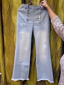 High Waisted Flare Jeans