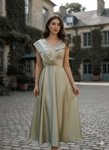 Elegant Satin Dress