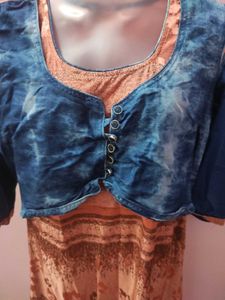 Xxl Stylish Dress with Jacket