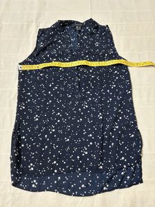 🆕Atmosphere Sleeveless Navy Blue Top