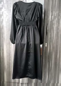 Luxe Satin Wedding Guest Dress