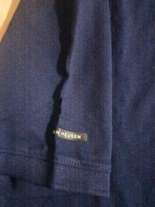 Van Heusen Flex Polo - Navy, Size L New With Tag