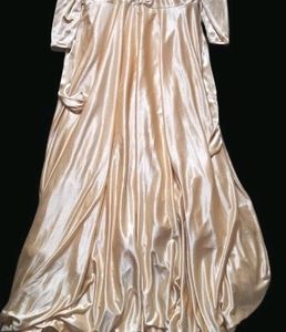 Ethnic Gowns, Golden Colour,XL Size