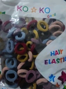 HAIR TIES MINI RUBBER PACK OF ANY 2 @150 RS