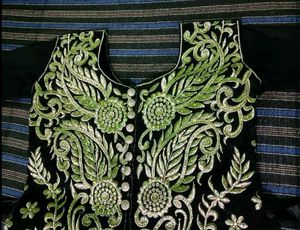 Elegant Embroidered Ethnic Gown