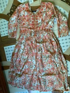 Floral Print Kurta Set