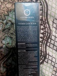 Colors Queen Time Locker Makeup Fixer Spray