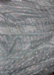 Pale Blue Sequin Party Skirt