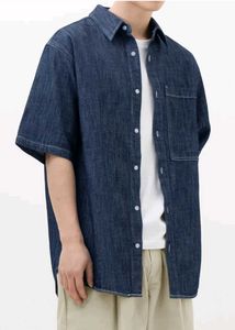 TOFFEE Summer Denim Half Shirt